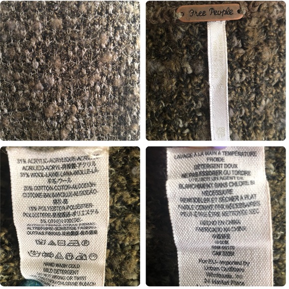 Free People: jeepster honeycomb sweater ✨SZ:XS - Picture 4 of 7